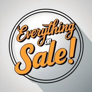 Everything on sale